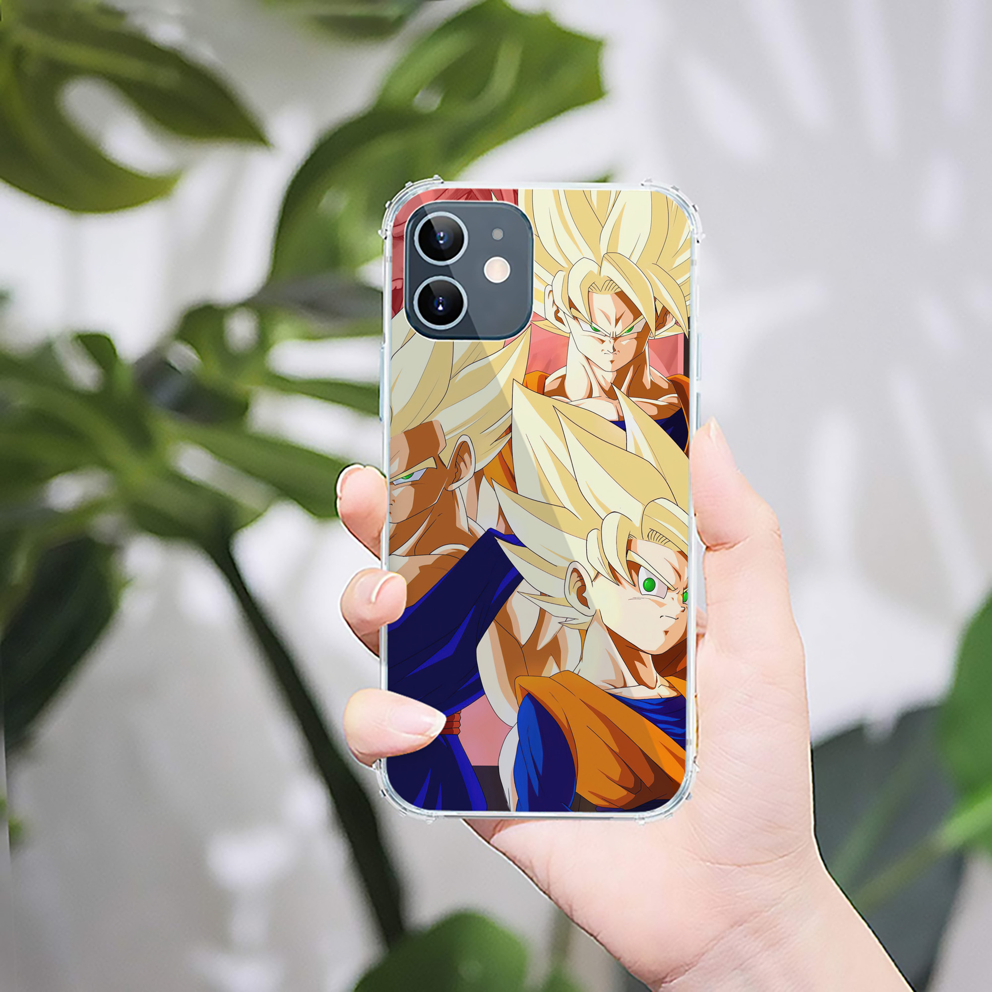（画像用） ドラゴンボール DRAGON BALL 【iPhone 12シリーズ対応】透明スマホケース（クリアソフトケース）